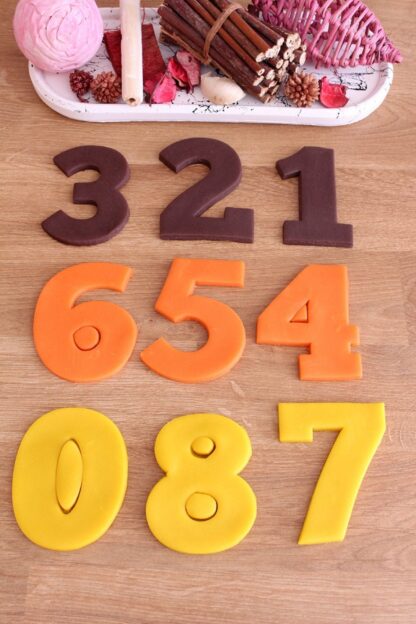 Rakam Numbers 9'lu Set Kurabiye Kalıbı - Görsel 2