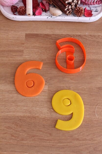 Rakam Numbers 9'lu Set Kurabiye Kalıbı - Görsel 3