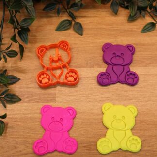 Teddy Bear Sevimli Oyuncak Ayı Kurabiye Kalıbı