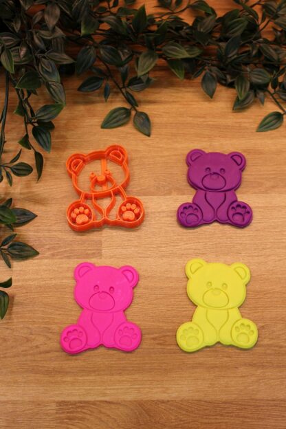 Teddy Bear Sevimli Oyuncak Ayı Kurabiye Kalıbı