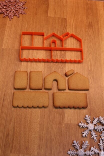 Yeniyıl Gingerbread Kolay Kurabiye Ev Yapım Kalıbı Ve Süsleme 4 Renk Glazür Yıldız Şekerleme Seti - Görsel 4