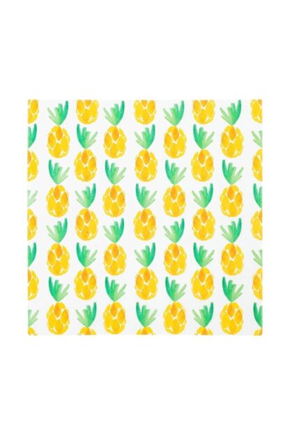 Ananas Desenli Renkli Baskılı Kağıt Peçete 33x33 cm - Görsel 4