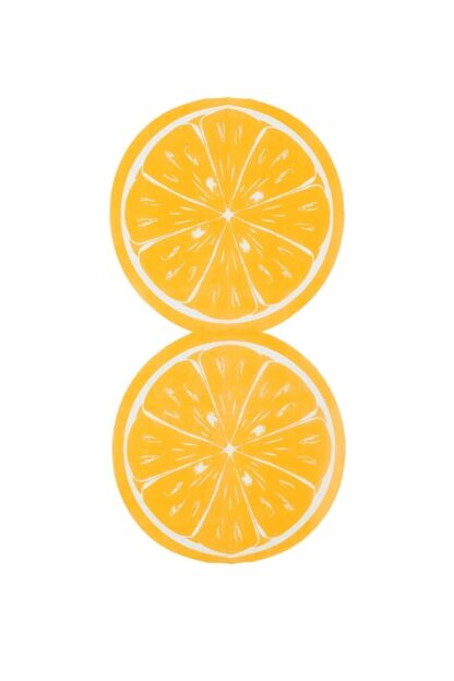 Limon Desenli Renkli Baskılı Kağıt Peçete - Görsel 3