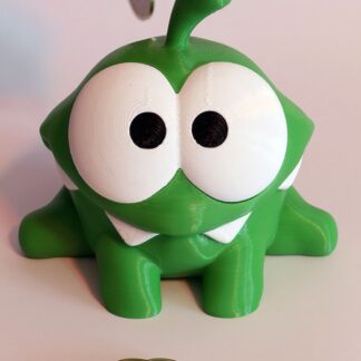 Şeker Seven Om Nom Kurbağa Kumbara Dekoratif Biblo