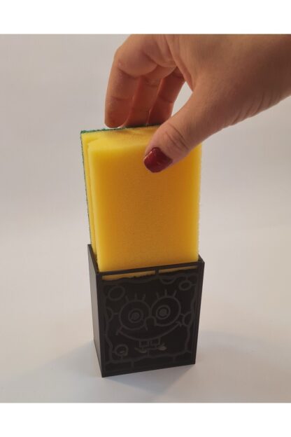 Ananas Evi Sabunluk 220 ml Ve Bulaşık Süngeri Tutacağı Süngerlik 2'li Set - Görsel 4