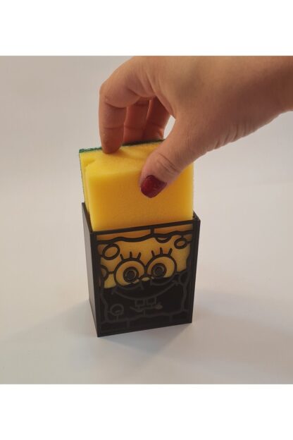 Ananas Evi Sabunluk 220 ml Ve Bulaşık Süngeri Tutacağı Süngerlik 2'li Set - Görsel 5