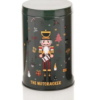 Fındıkkıran Baskılı Metal Kurabiye Saklama Kabı 800ml