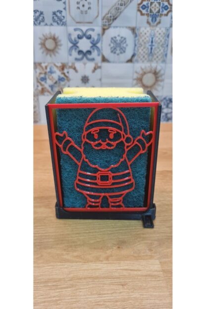 Noel Baba Santa Sünger Kutusu Süngerlik - Görsel 3
