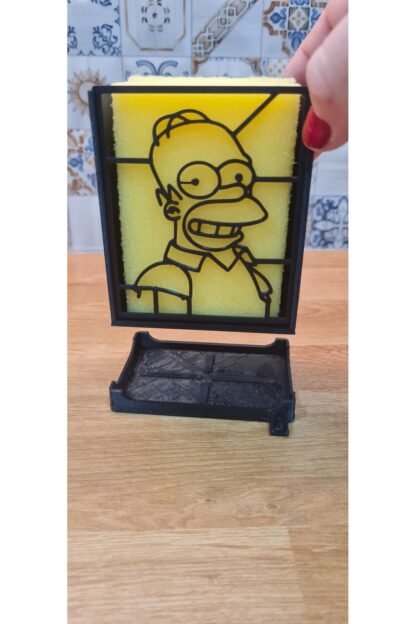 Simpsons Homer Sünger Kutusu Süngerlik - Görsel 3