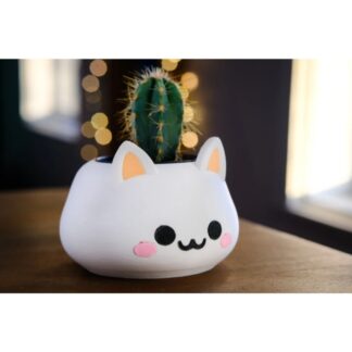 Kawai Sevimli Kedi Saksı