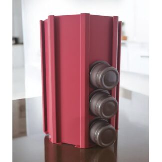 Tchibo Cafissimo Kapsül Kahve Uyumlu Tutucu Çok Amaçlı Stand Ruby Rengi