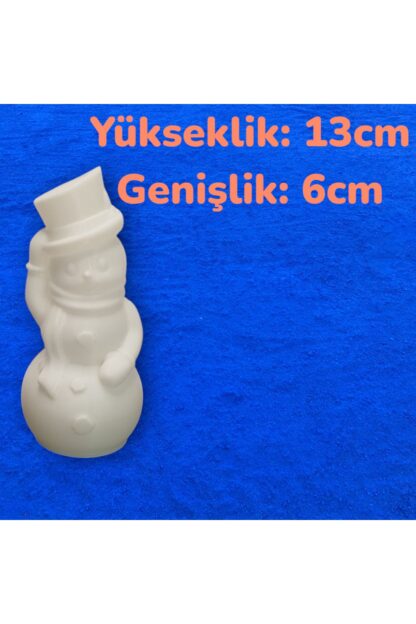 Titreyen Işıklı Kardan Adam Şeklinde Yılbaşı Masa Süsü - Görsel 2