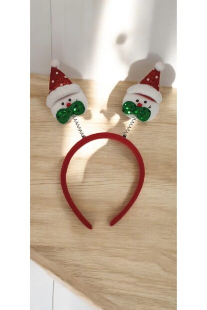 Şirin Noel Baba Figürlü Yılbaşı Tacı - Görsel 2