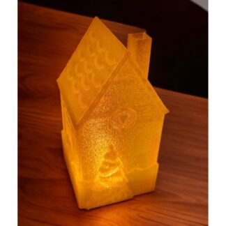 Led Mum Işıklı Yılbaşı Evi Dekoratif Biblo