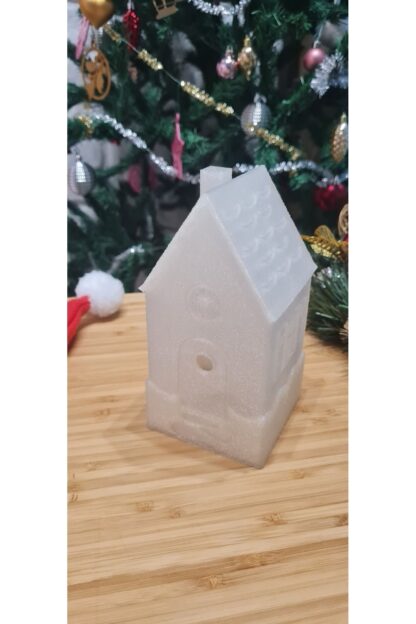 Led Mum Işıklı Yılbaşı Evi Dekoratif Biblo - Görsel 8