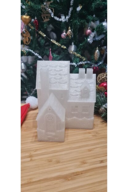 Led Mum Işıklı Yılbaşı Köşk Evi Dekoratif Biblo