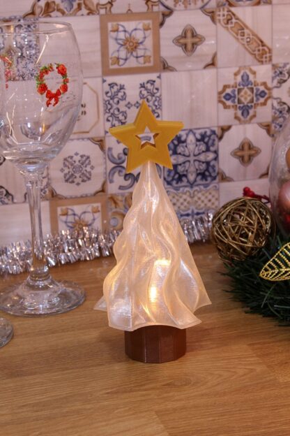 Led Mum Işıklı Yılbaşı Noel Çam Ağacı Dekoratif Biblo