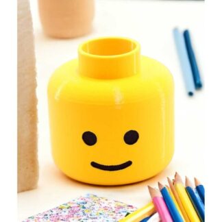 Lego Adam Kafası Benzeri Kalemlik Organizer Dekoratif Obje
