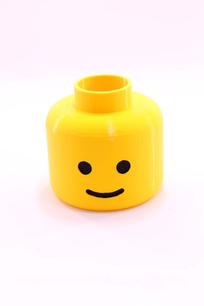 Lego Adam Kafası Benzeri Kalemlik Organizer Dekoratif Obje - Görsel 2