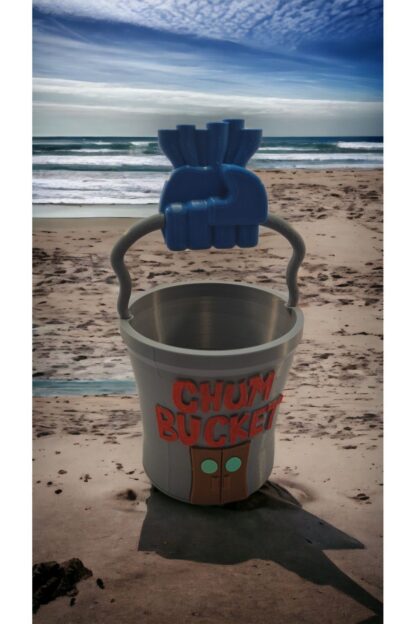 Plankton Kalpli Figür Ve Bucket Evi Dekoratif Obje - Görsel 4