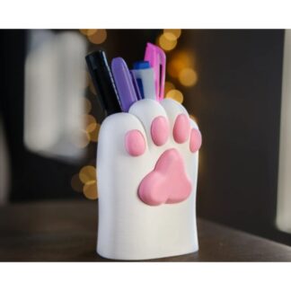 Sevimli Pati Pembe Desenli Dekoratif Obje