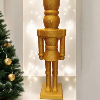 Yılbaşı Süsü Modern Fındıkkıran Nutcracker Dekoratif Obje Altın