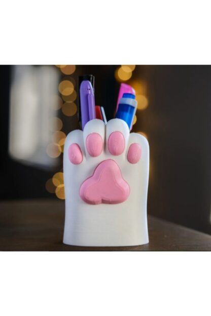 Sevimli Pati Pembe Desenli Dekoratif Obje - Görsel 2